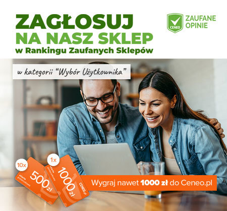 Czekamy na Twoją opinię! Głosuj i wygrywaj z Ceneo!