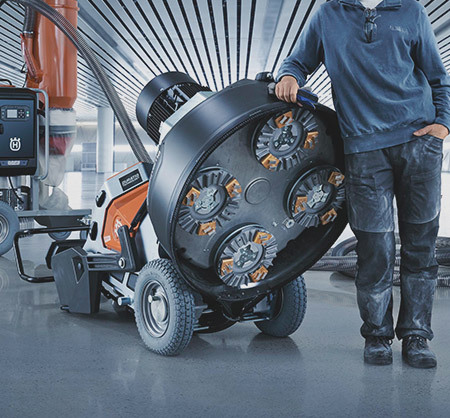 Nowość! Szlifierki HTC w ofercie Husqvarna Construction