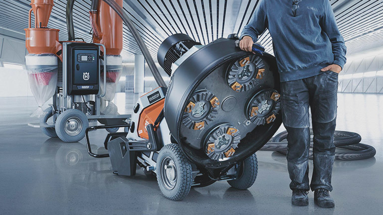 Nowość! Szlifierki HTC w ofercie Husqvarna Construction