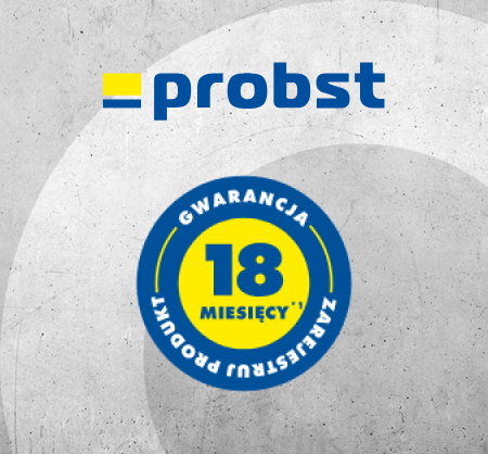 Przedłużona gwarancja na produkty Probst