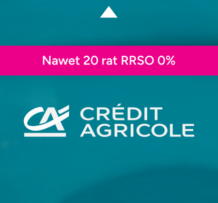 20 Rat 0% na wakacje od Credit Agricole