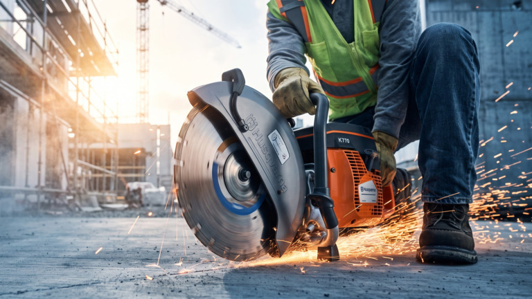 Tarcza diamentowa Husqvarna Tacti-Cut S50+ – uniwersalny pewniak do betonu, cegły i bloczków